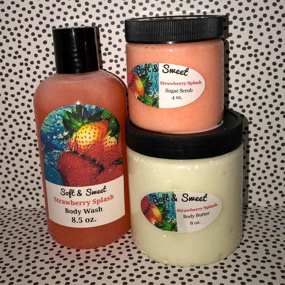 Body Care Set, All Natural